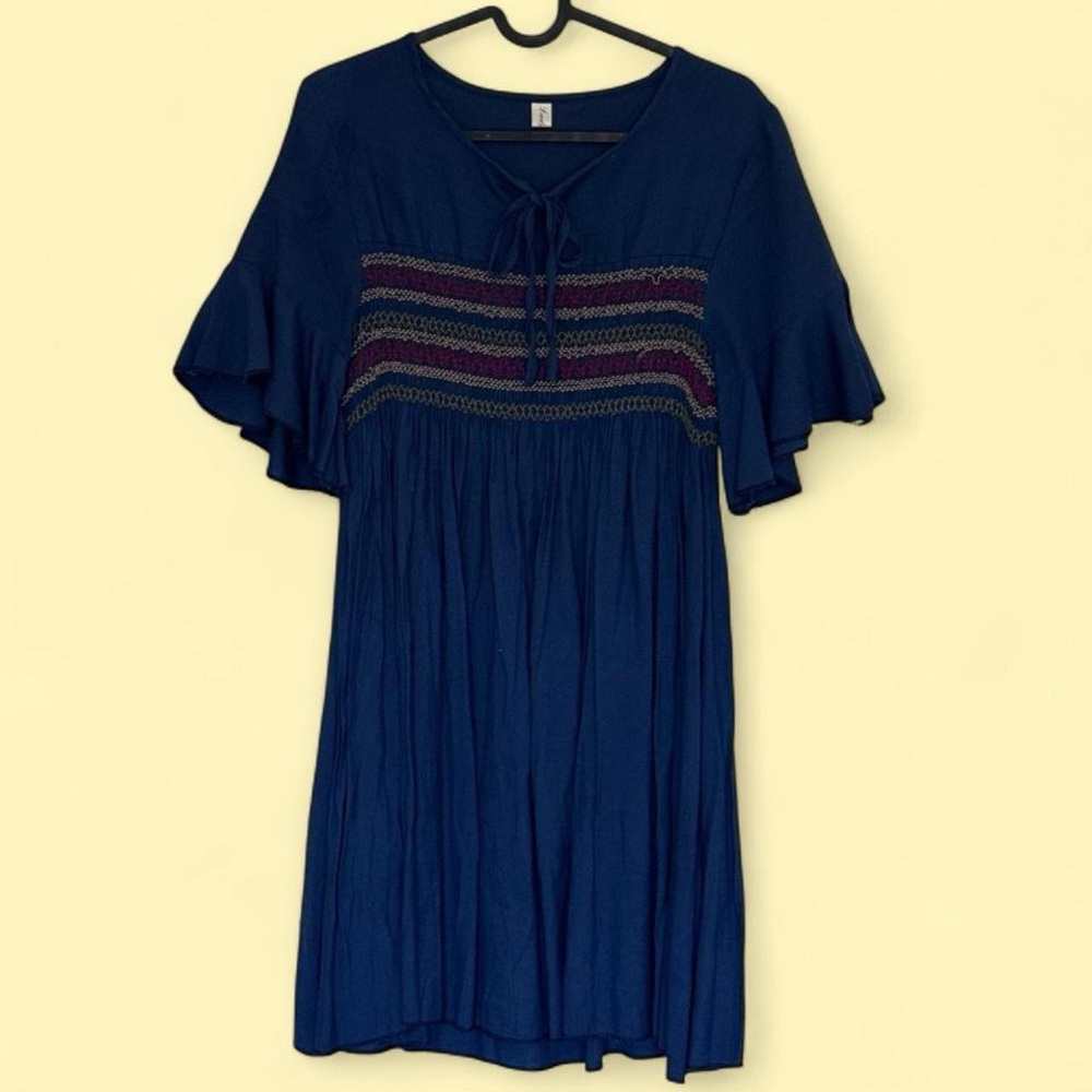 Navy Blue Women's Dress